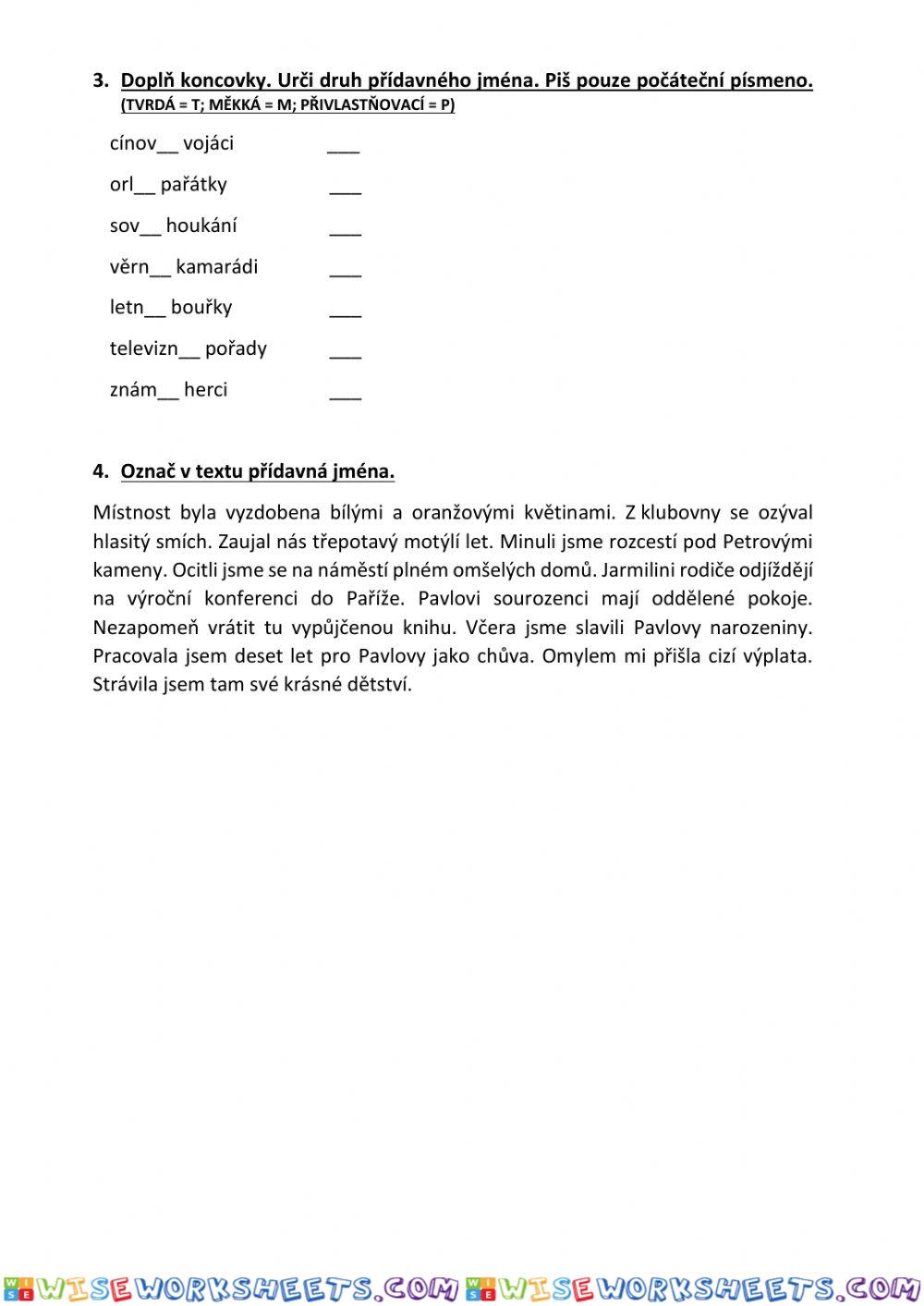 worksheet