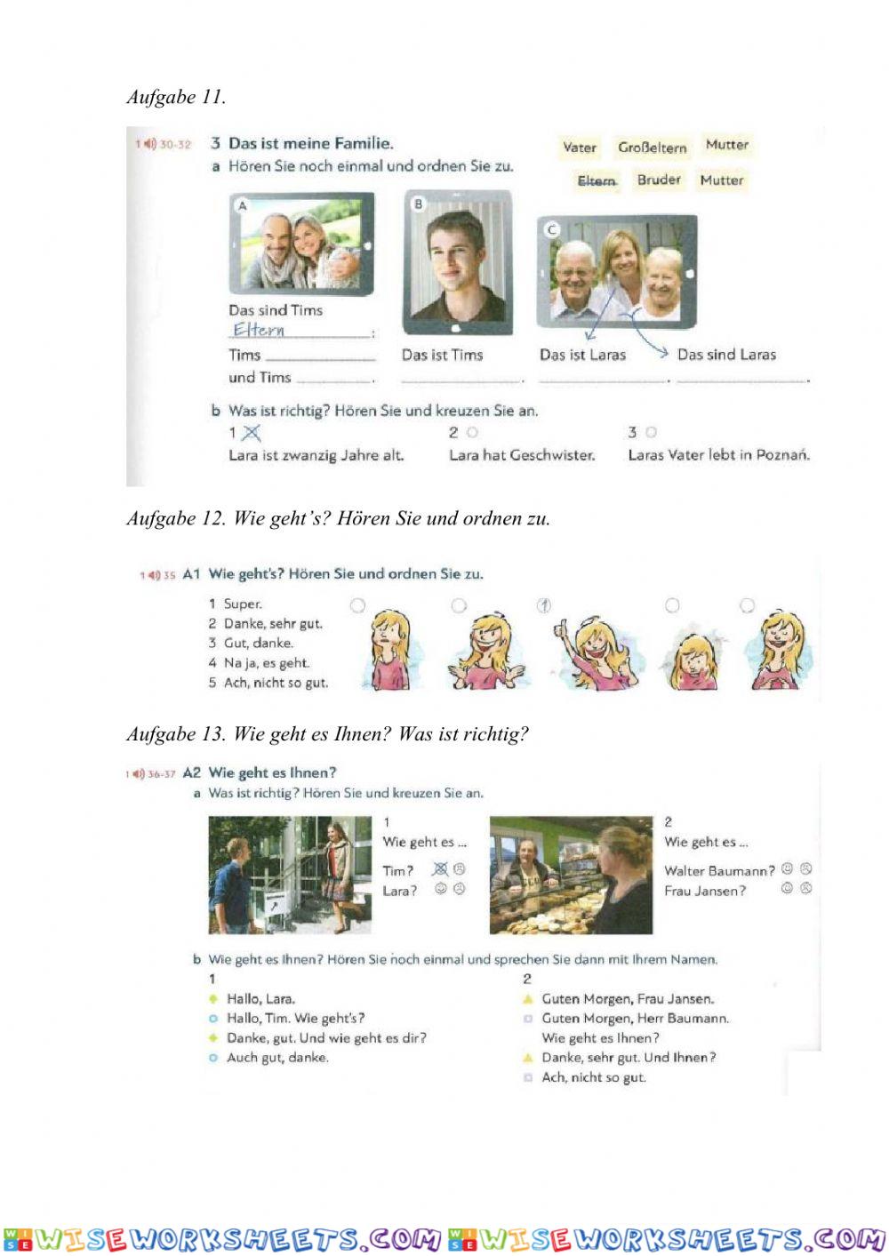worksheet