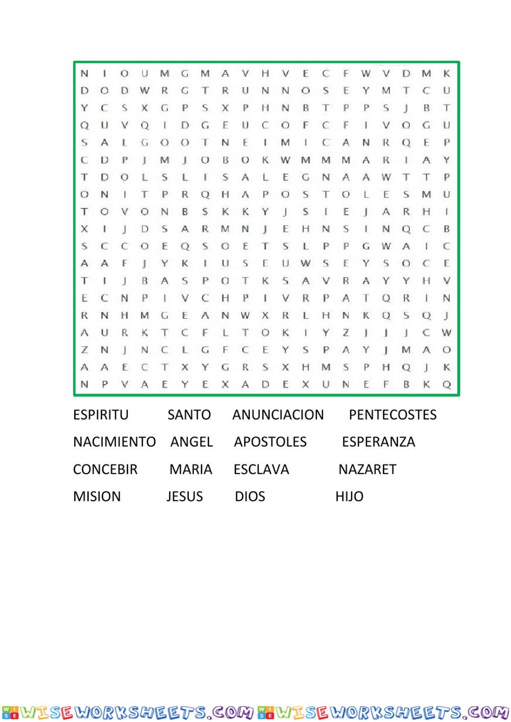 worksheet