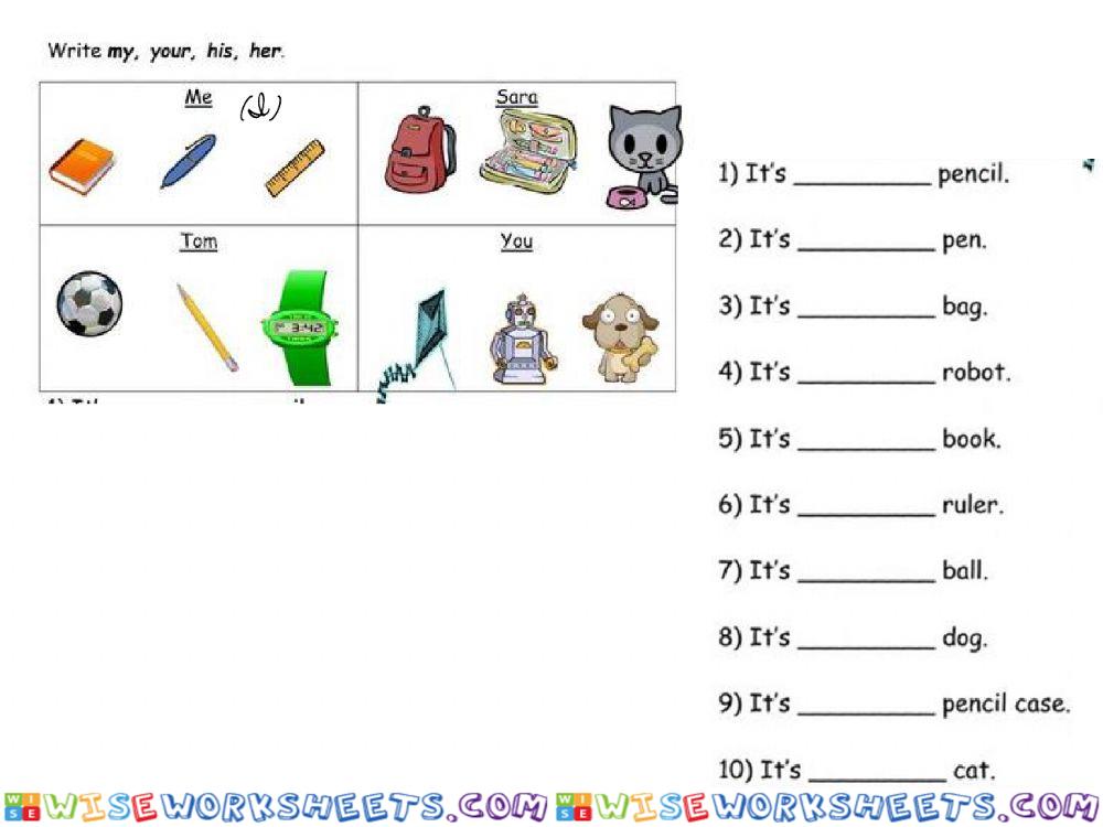 worksheet