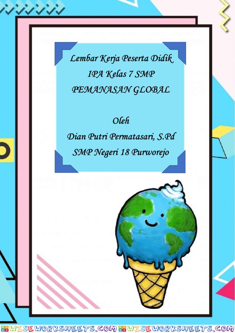 LKPD Pemanasan Global Kelas 7 SMP