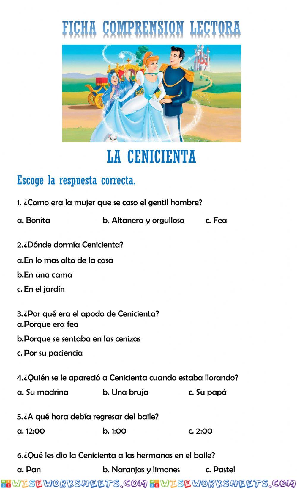 La cenicienta