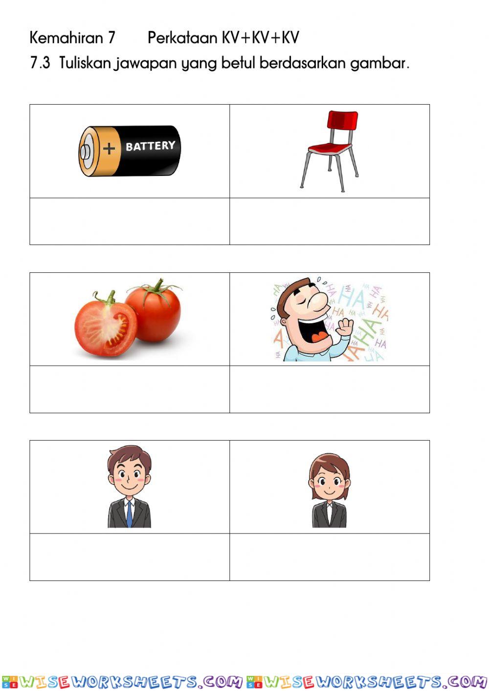 worksheet