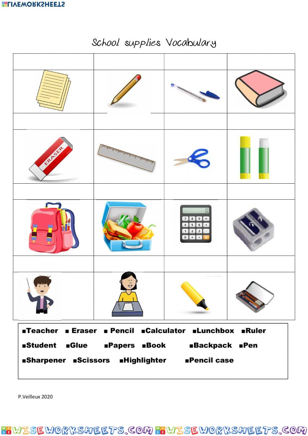 School Supplies