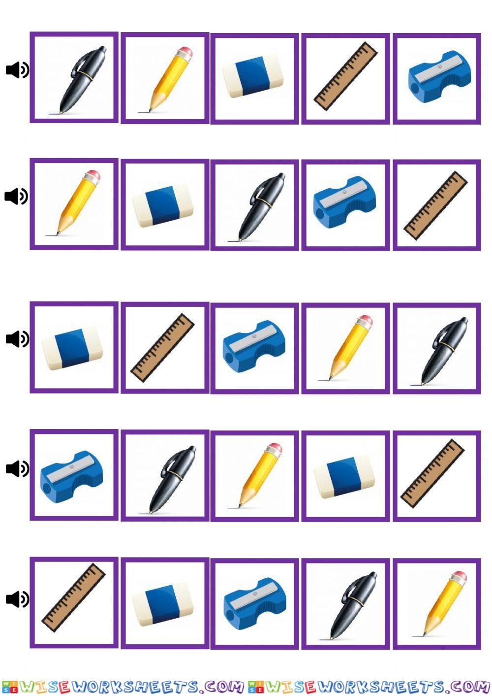 School supplies