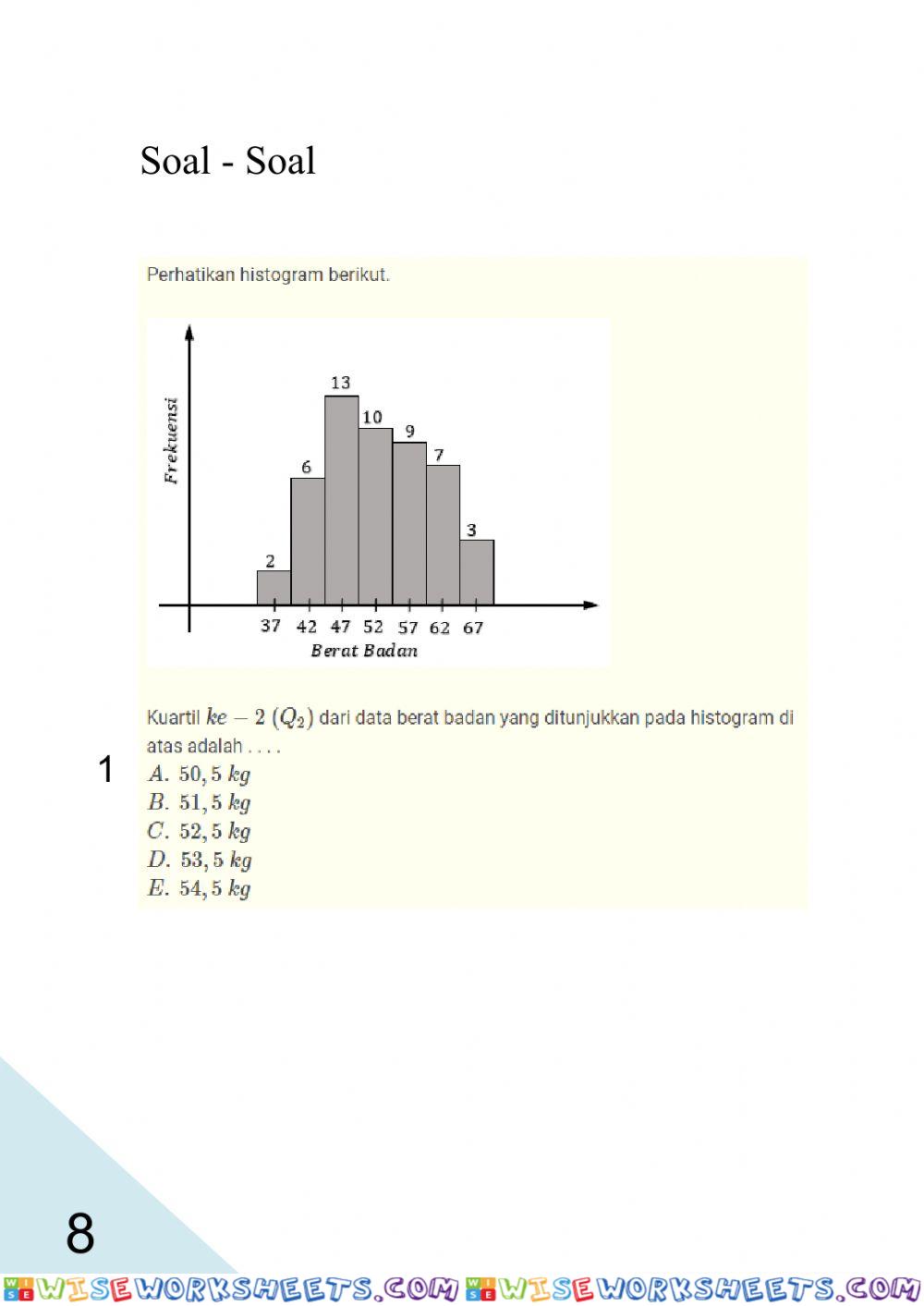 worksheet