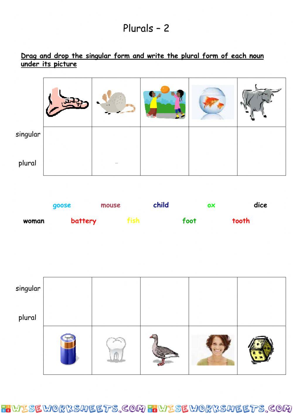 Plural Nouns 2