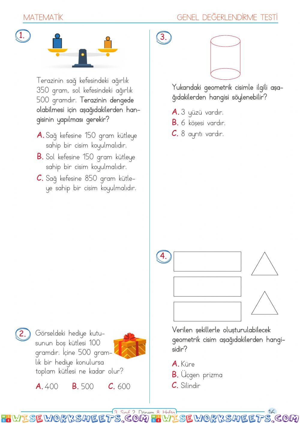 worksheet
