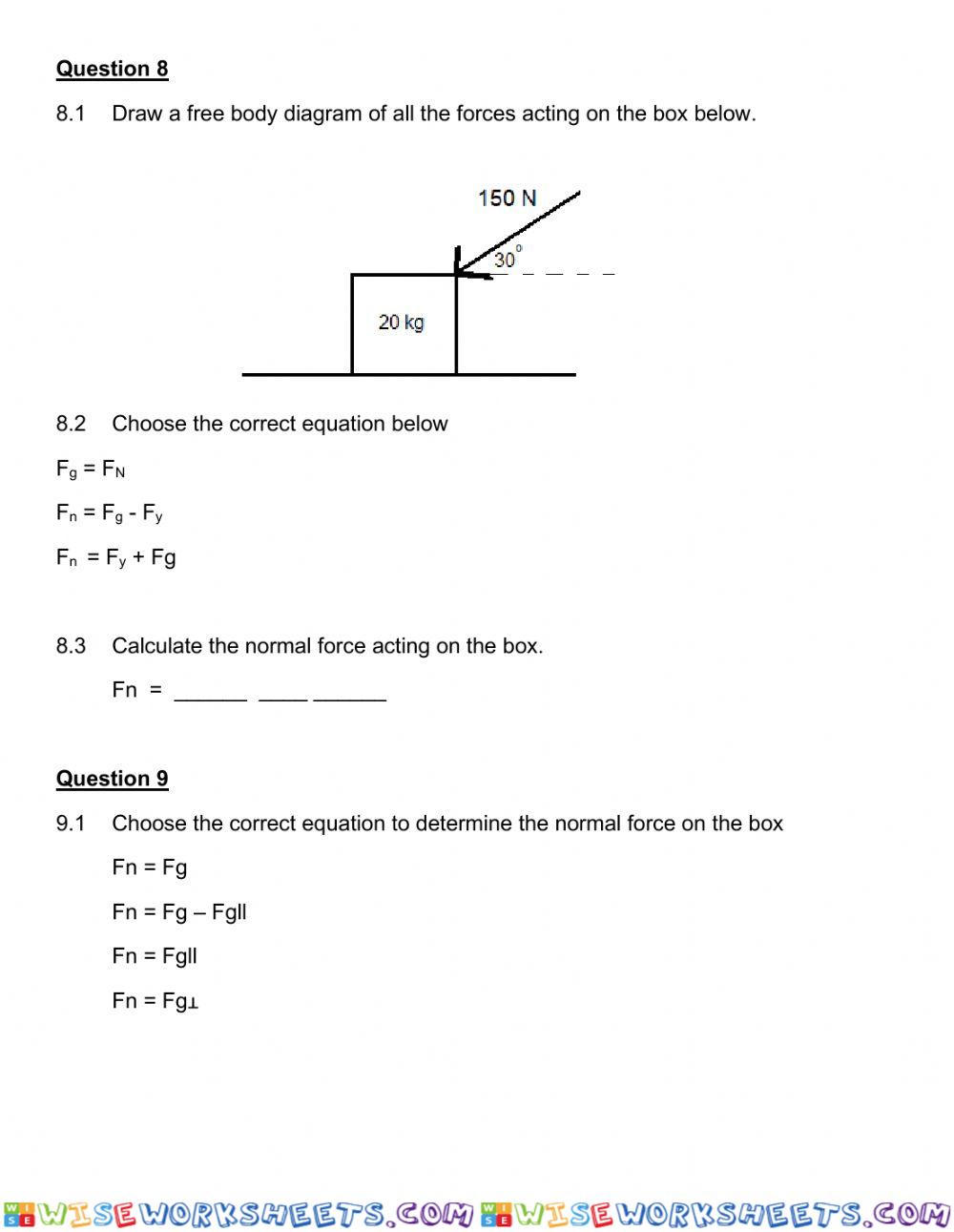 worksheet