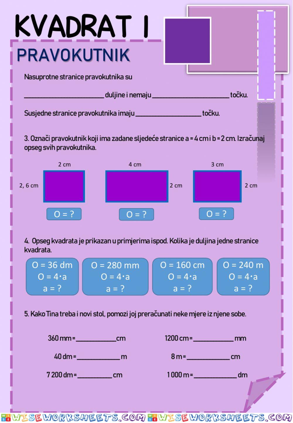 worksheet