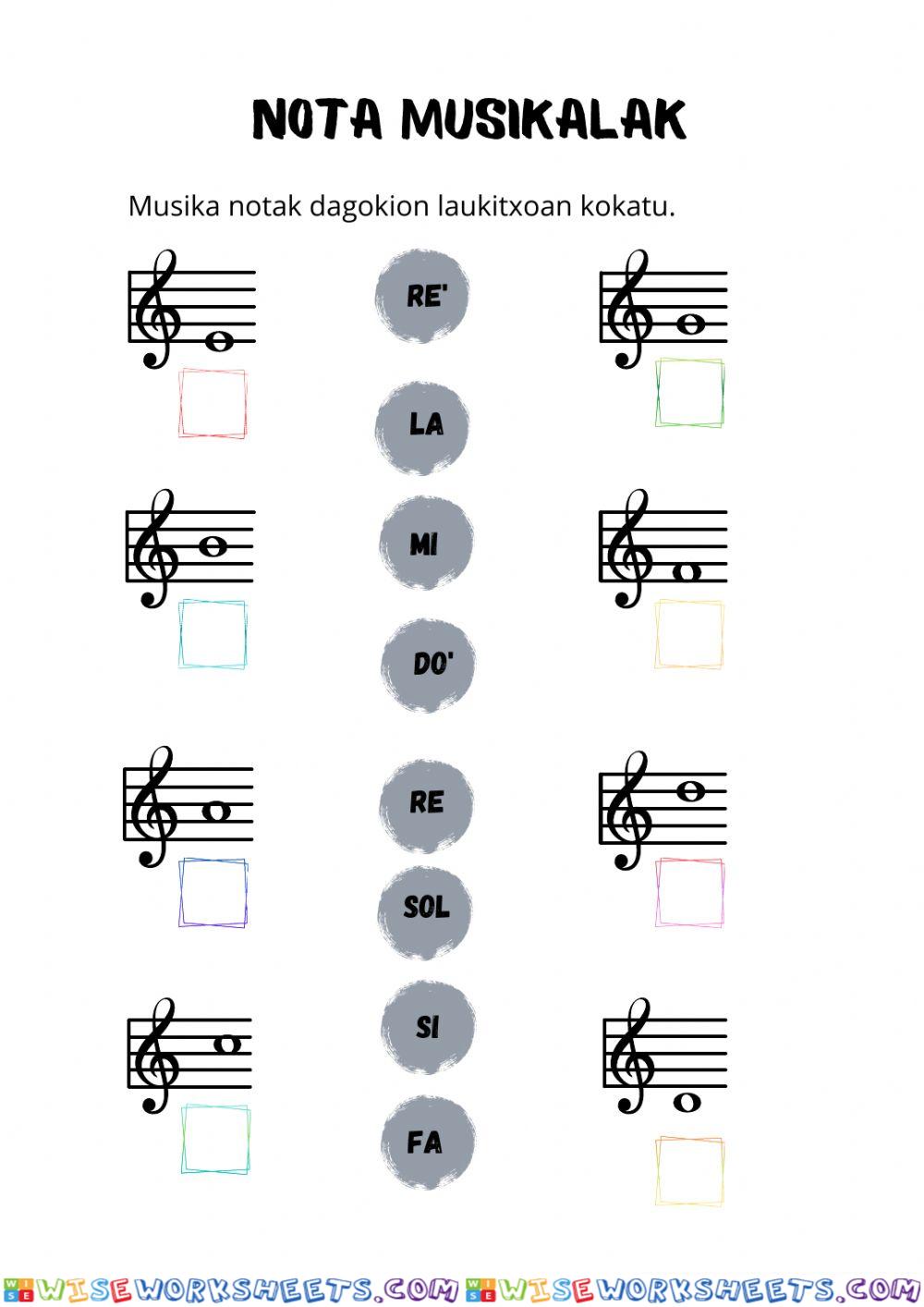 worksheet