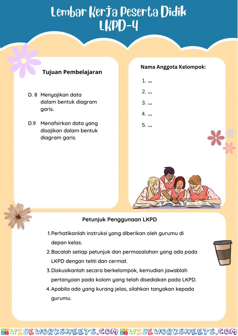 Lkpd-4 Diagram Garis