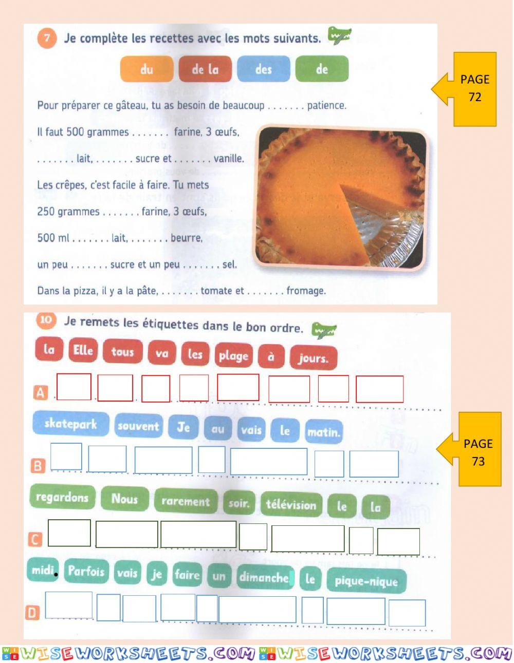 Zoom 5 pages 72- 73