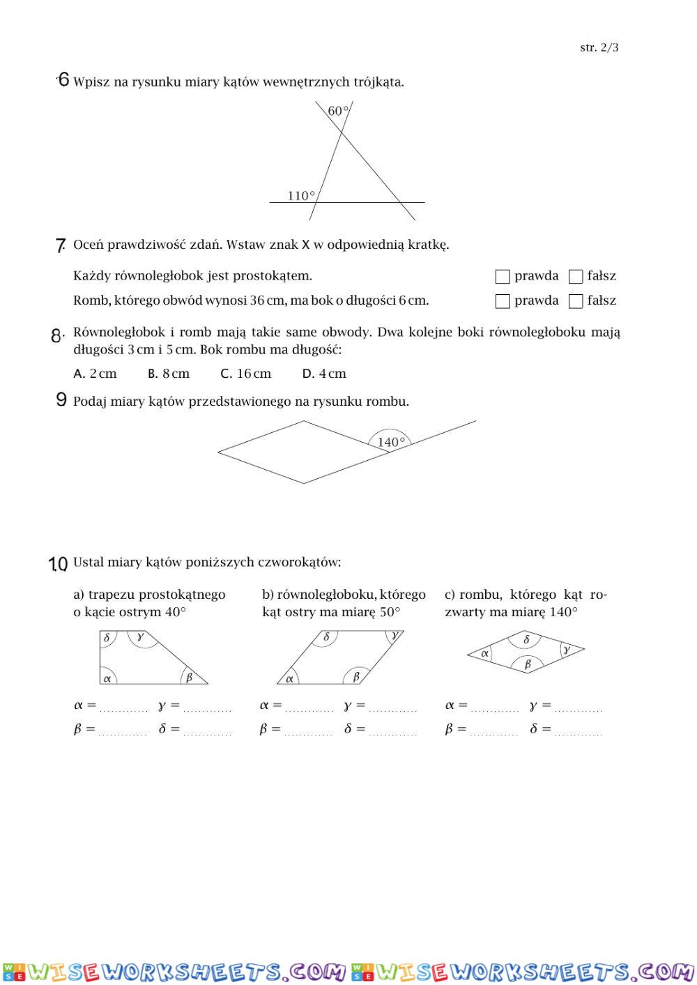 worksheet