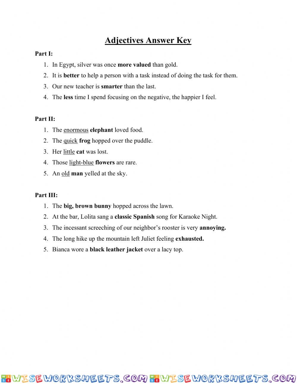 worksheet