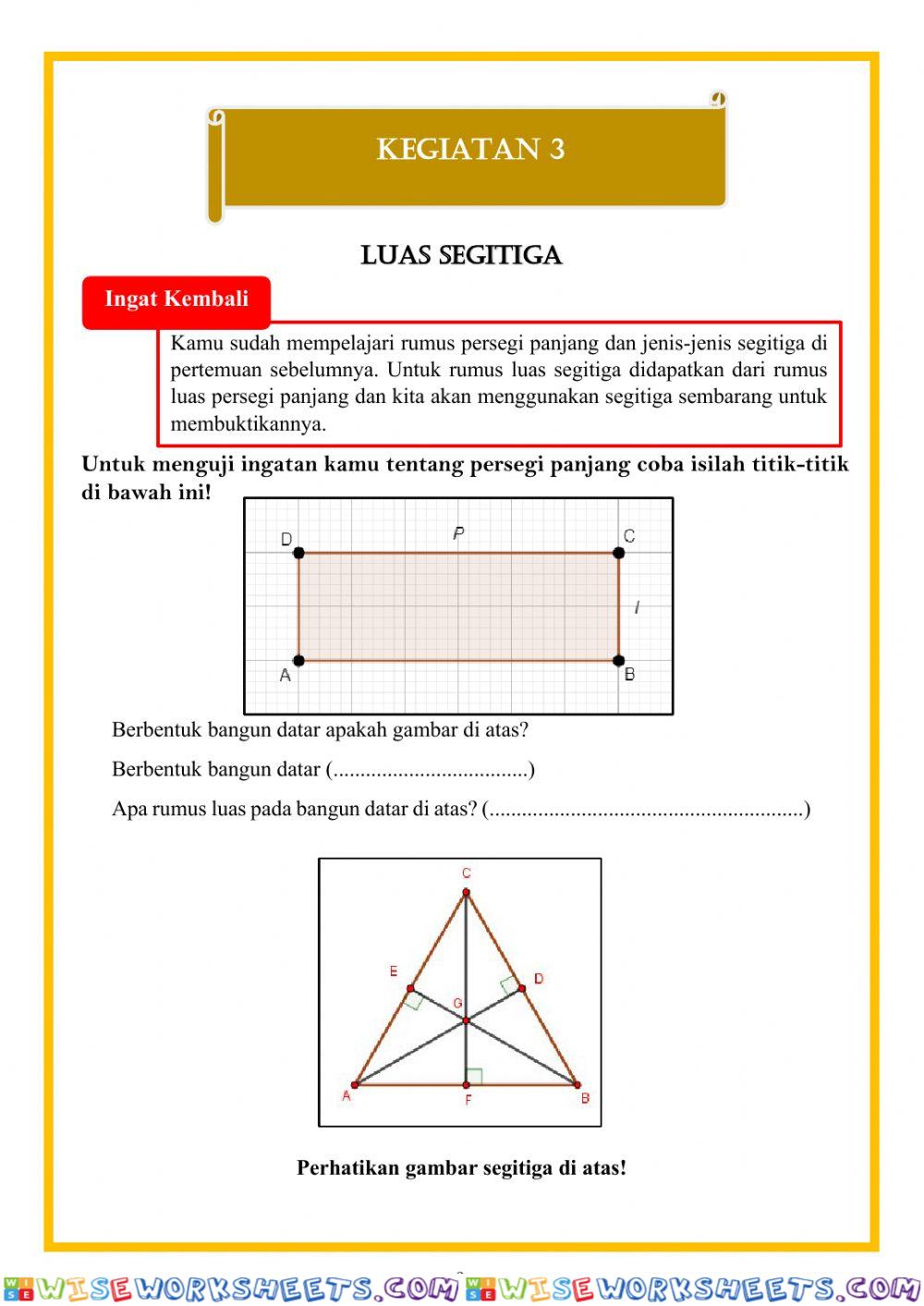 worksheet