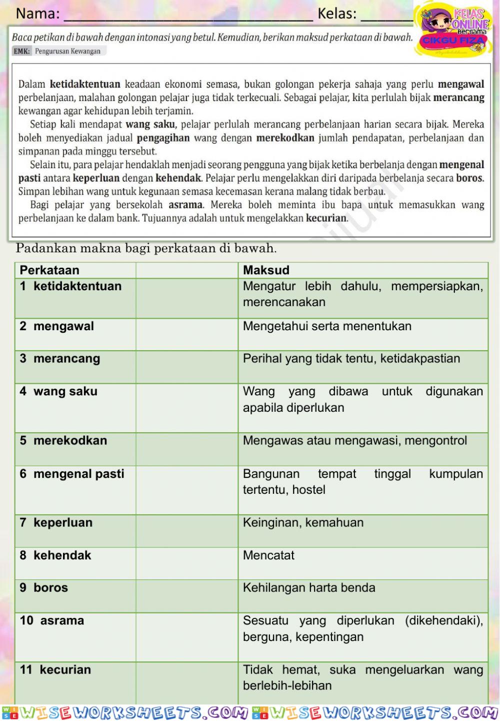 Kemahiran Membaca