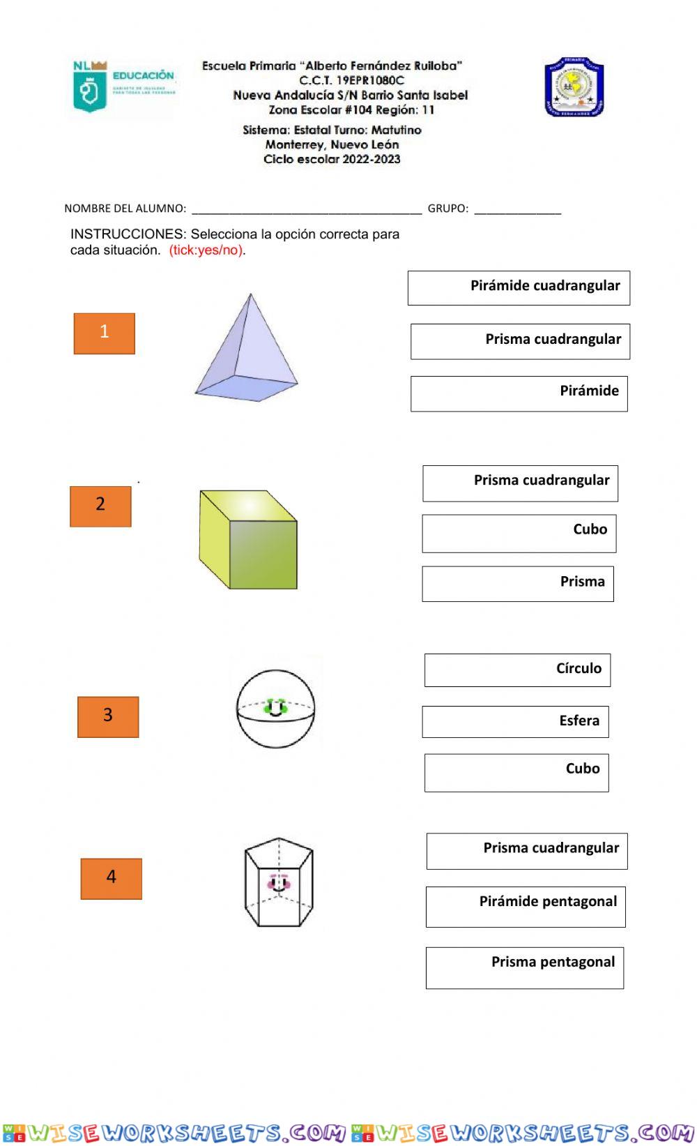 Cuerpos geometricos