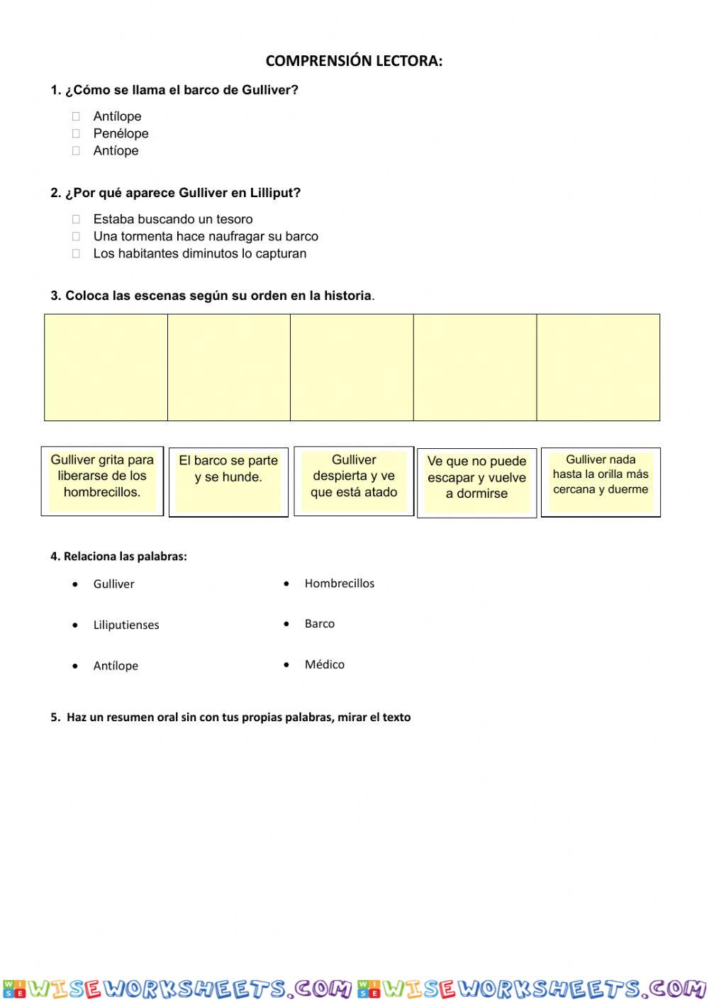 worksheet