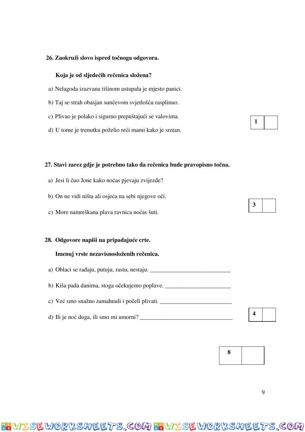 worksheet