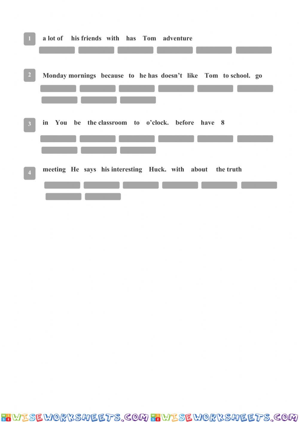 worksheet