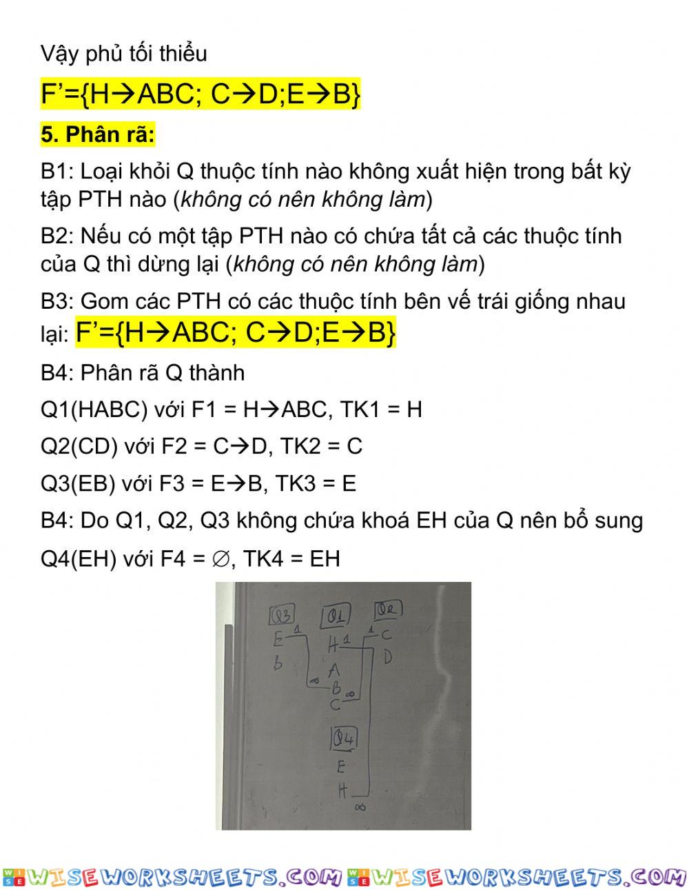 worksheet