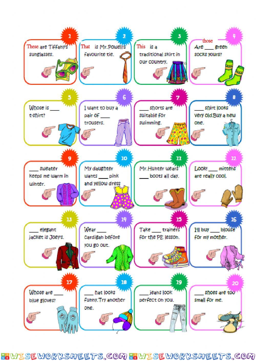 worksheet