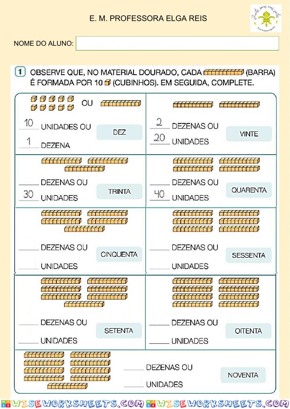 Material dourado