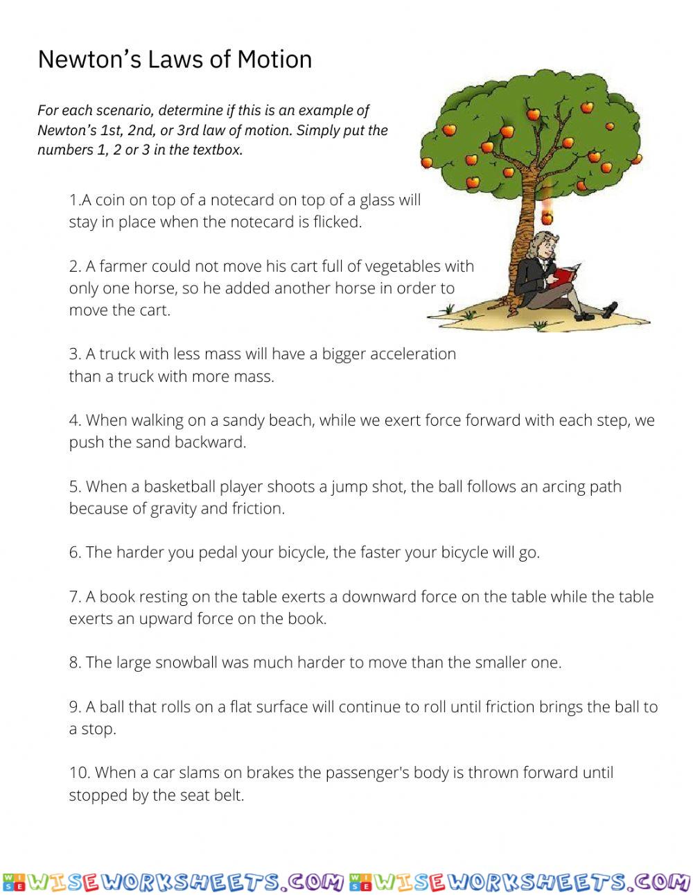 Newton's Laws of Motion