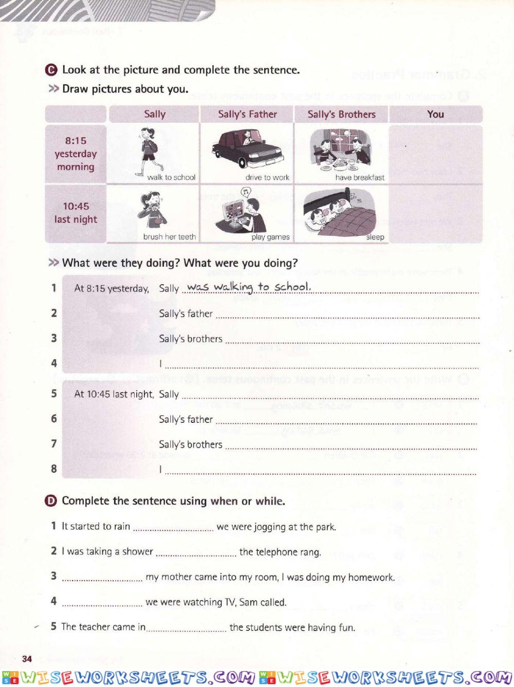 worksheet