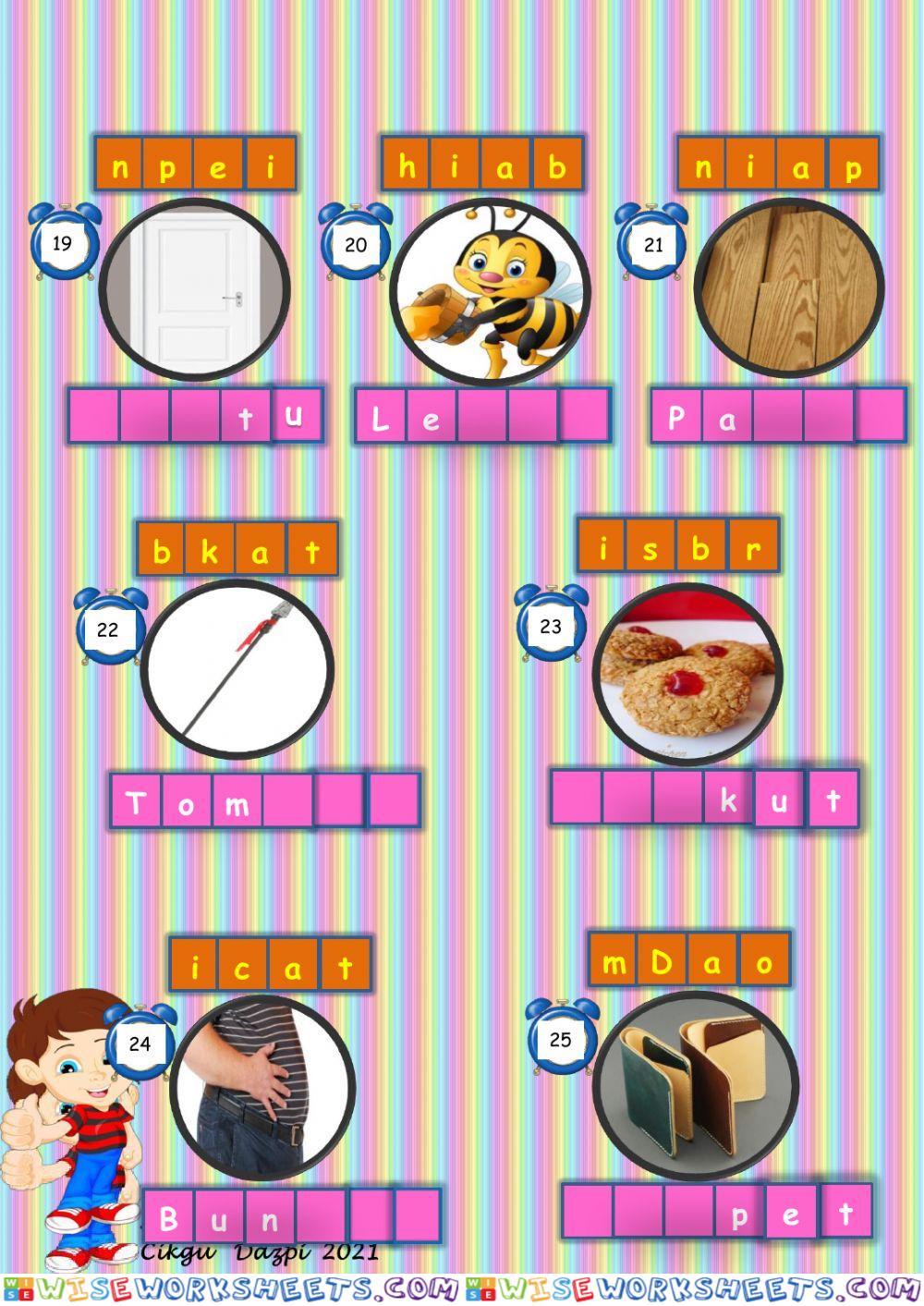 worksheet