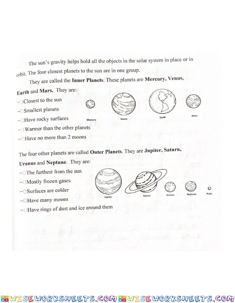 worksheet
