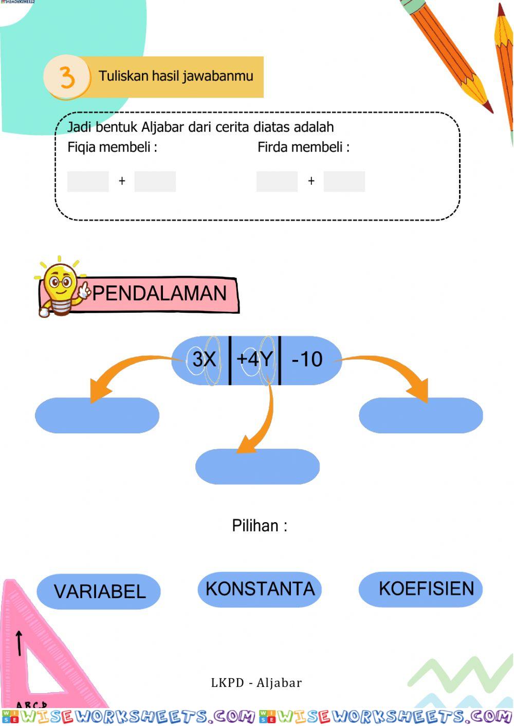 worksheet