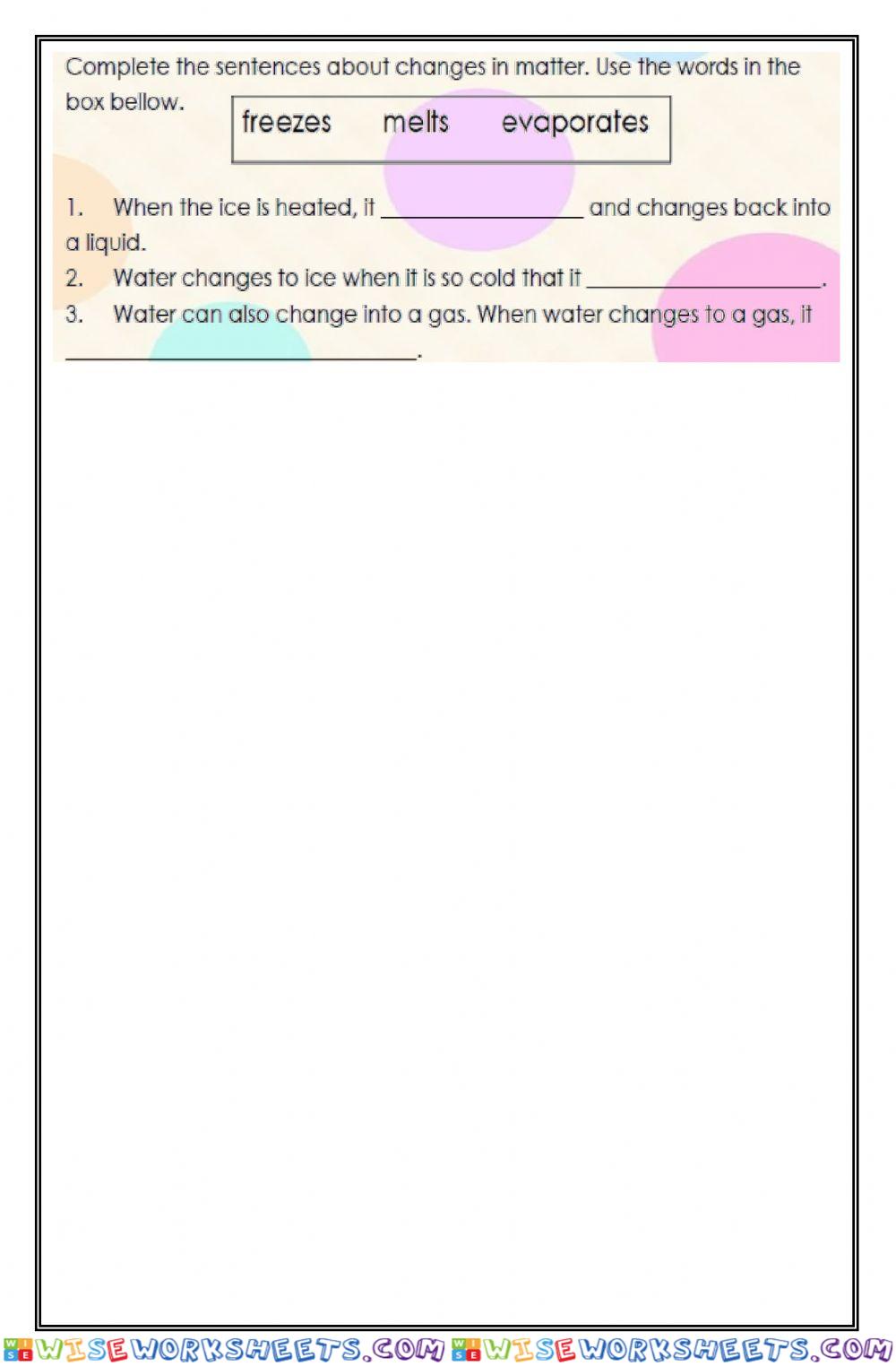 worksheet