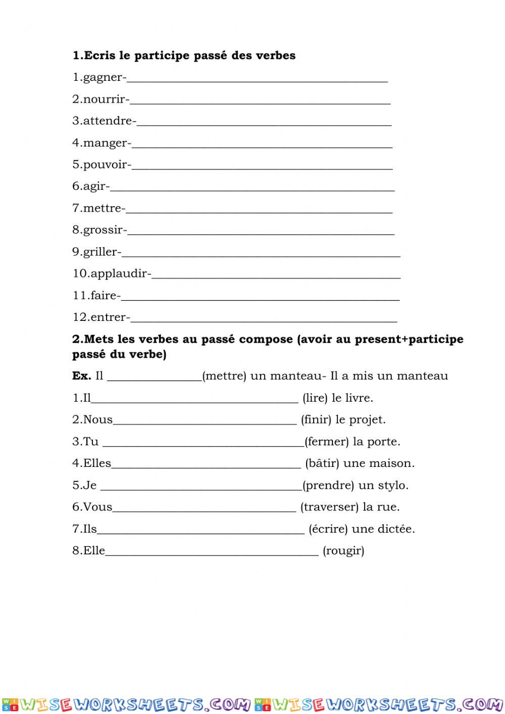 Passe compose