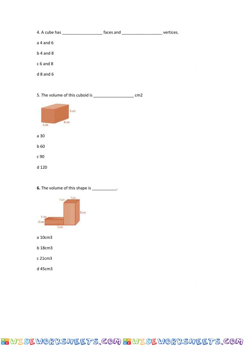 Maths Final 6