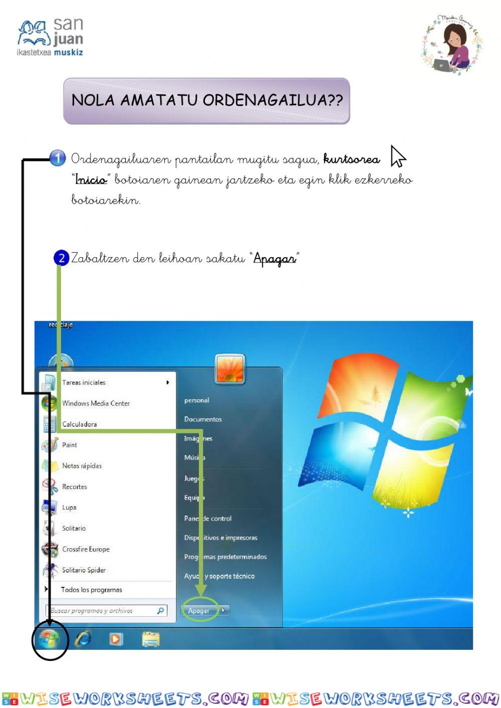 worksheet