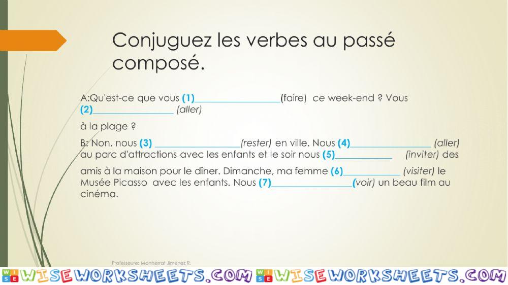 Passé composé