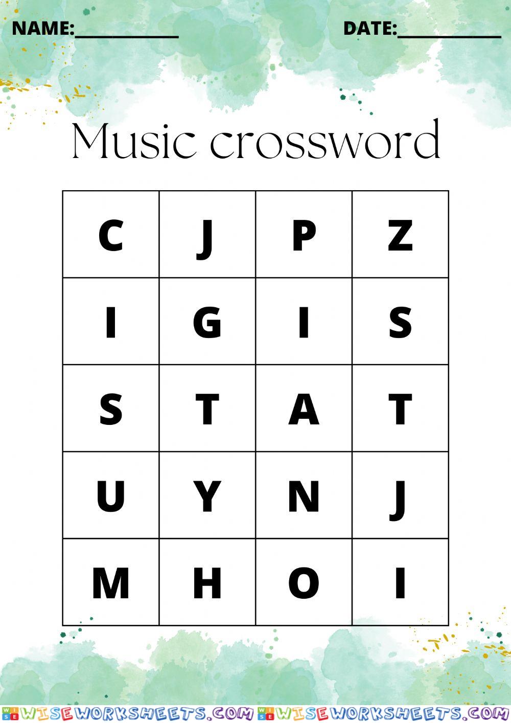 Crossword