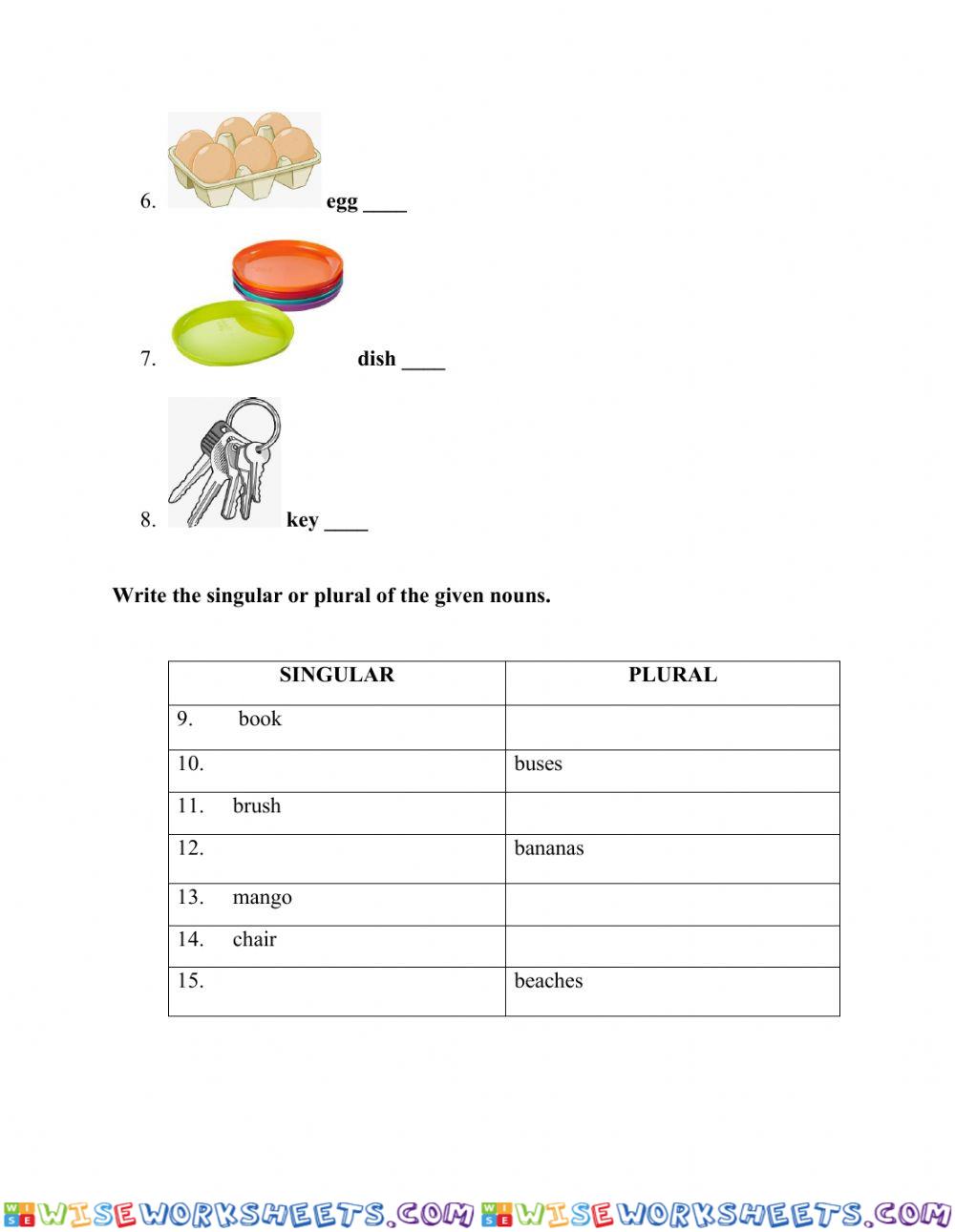 worksheet