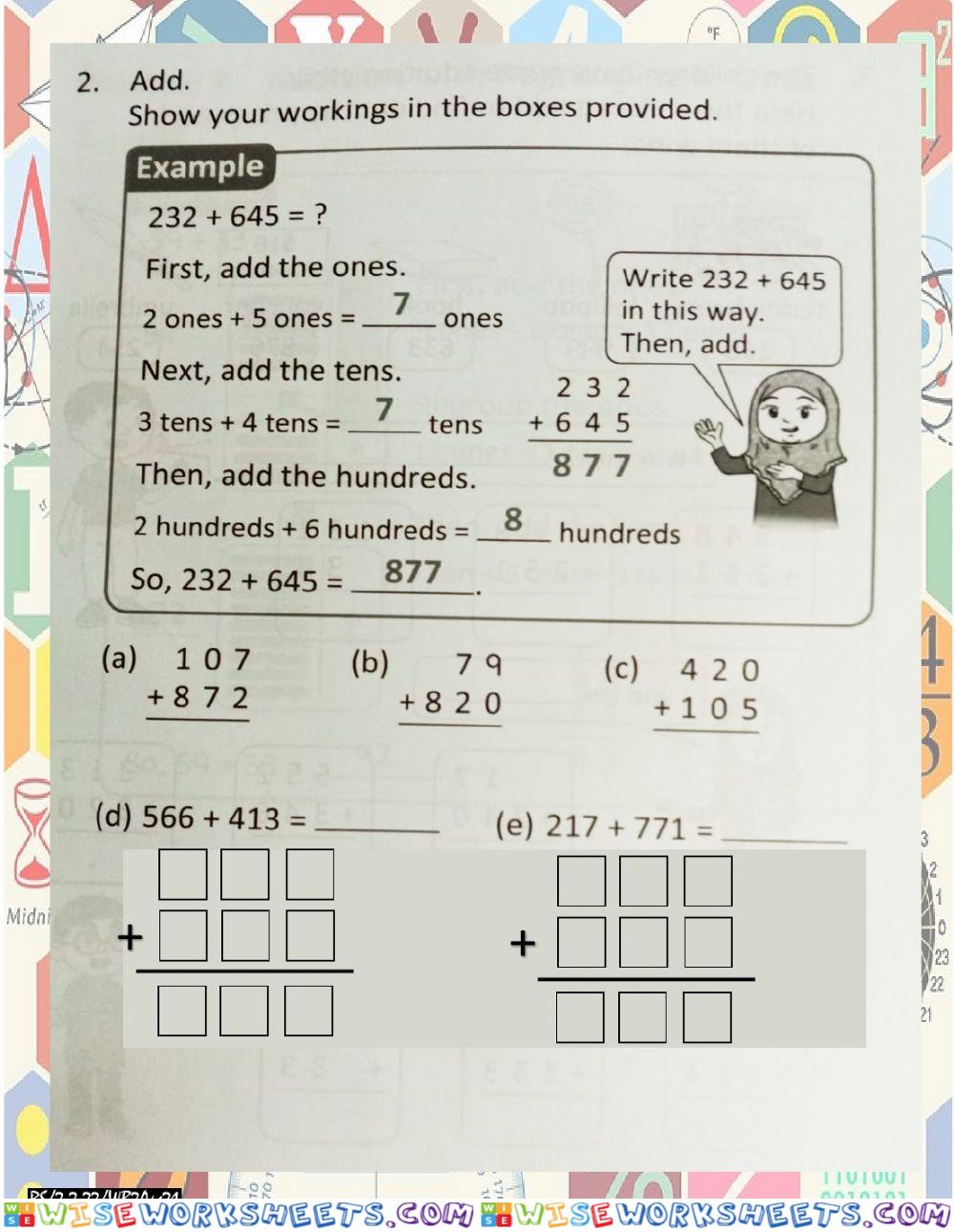 worksheet