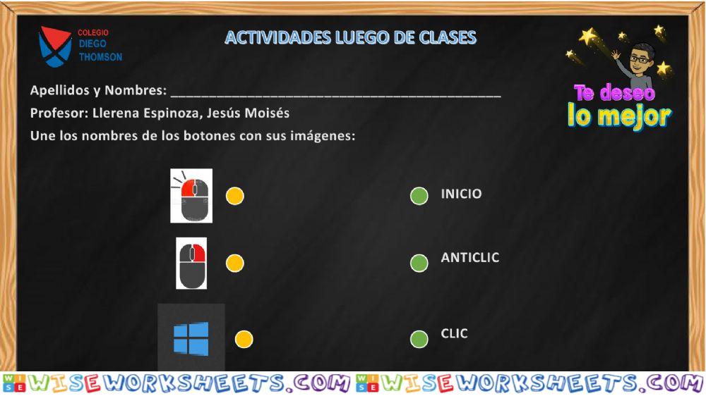 Ficha Abril Clase 3 - 1º y 2º grado