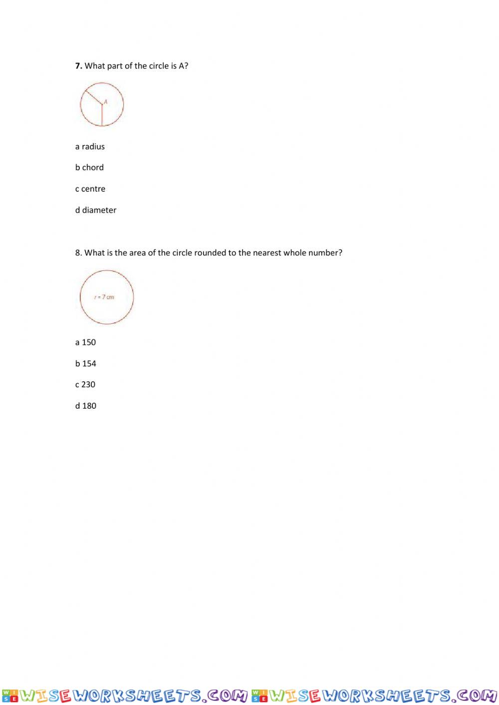 worksheet