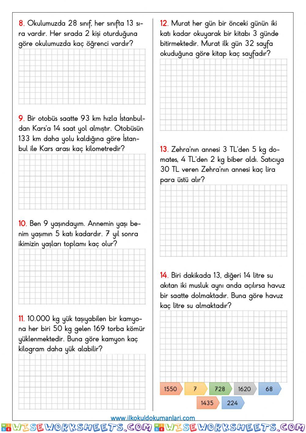 worksheet