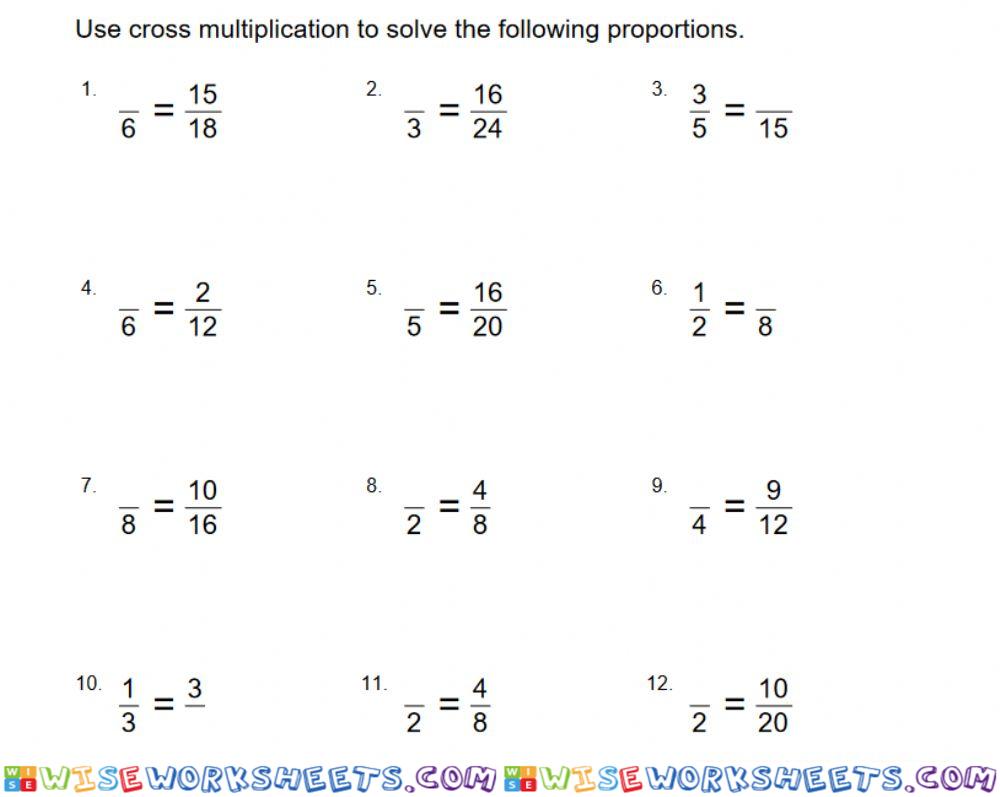 Ratio And Proportion