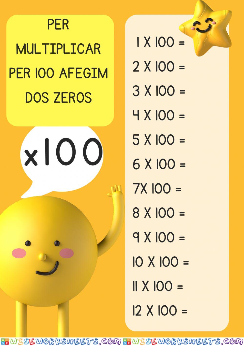 Multiplicar per 100