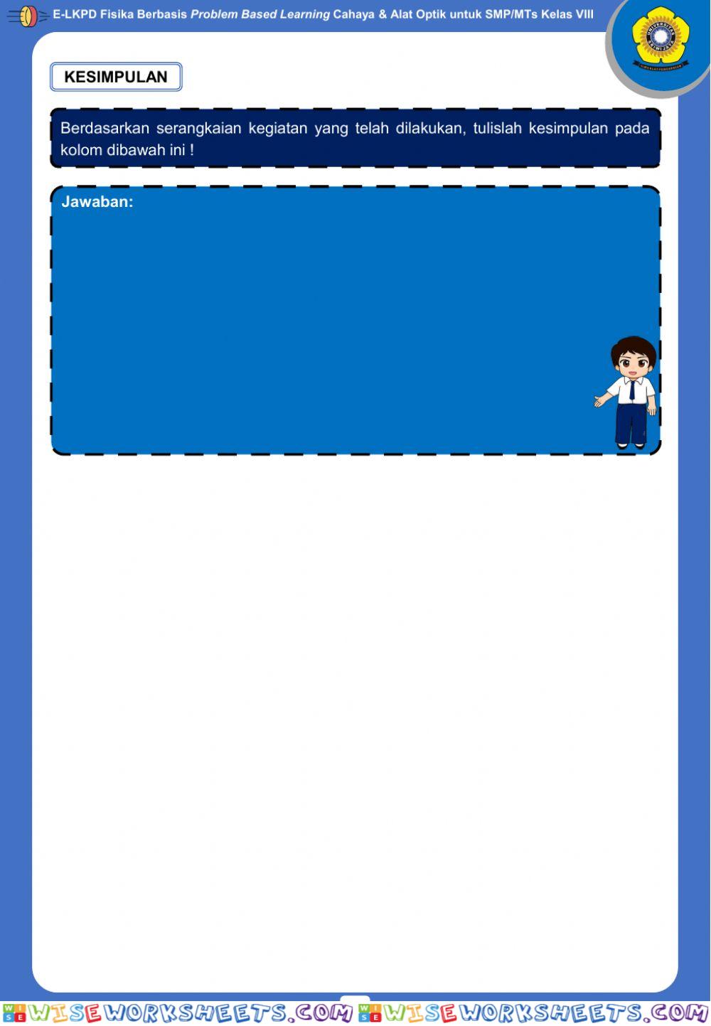 worksheet