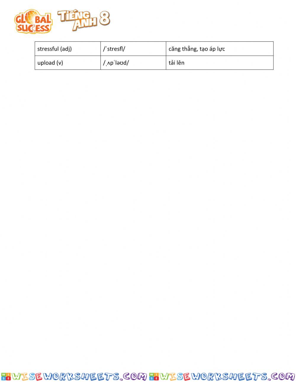 worksheet