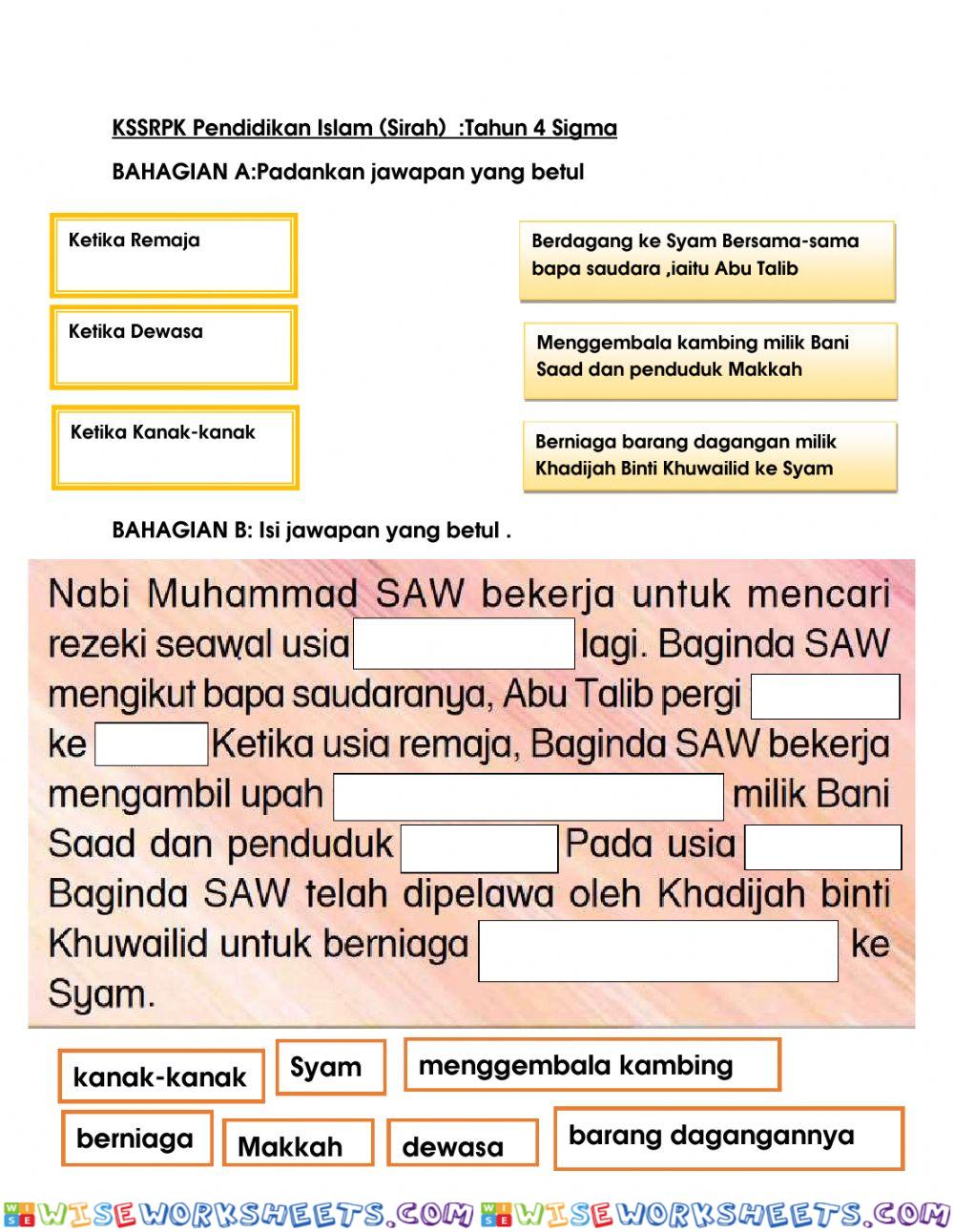Sirah Tahun 4 Sigma