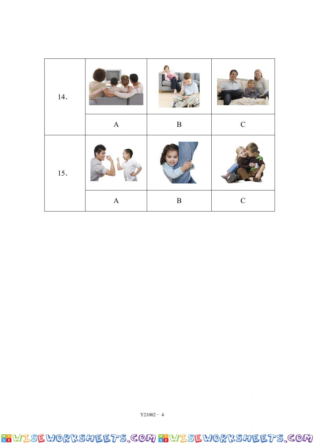 worksheet